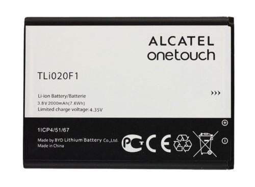TLI014A1 батерия за телефон Alcatel One Touch D3, 3.7V, 1400mahна ниска цена с бърза доставка - BestPC.BG