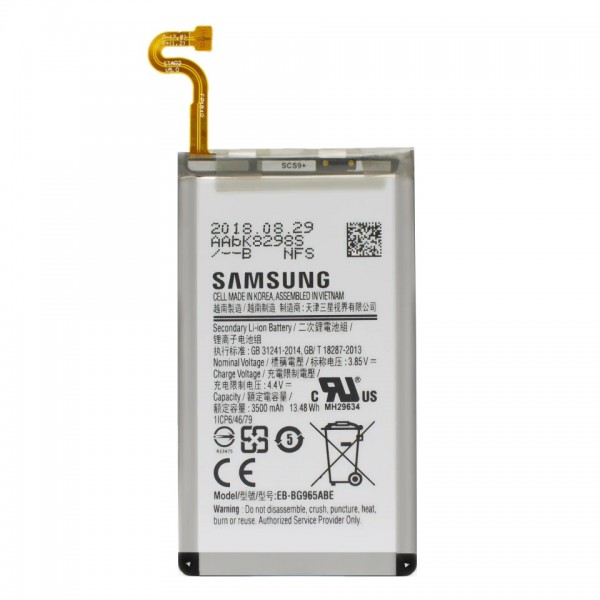 Батерия за смартфон EB-BG965ABA Samsung Galaxy S9 Plus, 3.85V, 3500mAhна ниска цена с бърза доставка - BestPC.BG