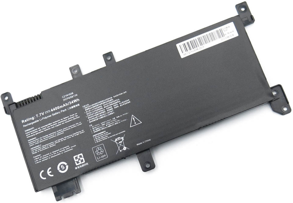 Батерия за лаптоп Asus, 2 клетки, 7.6V, 34Wh, Заместителна ниска цена с бърза доставка - BestPC.BG