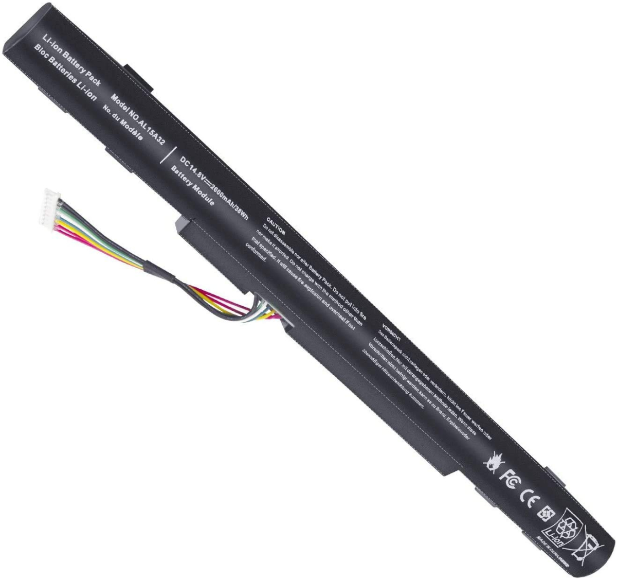 Батерия за лаптоп Acer, 4 клетки, 14.4V, 1800mAh, Заместителна ниска цена с бърза доставка - BestPC.BG