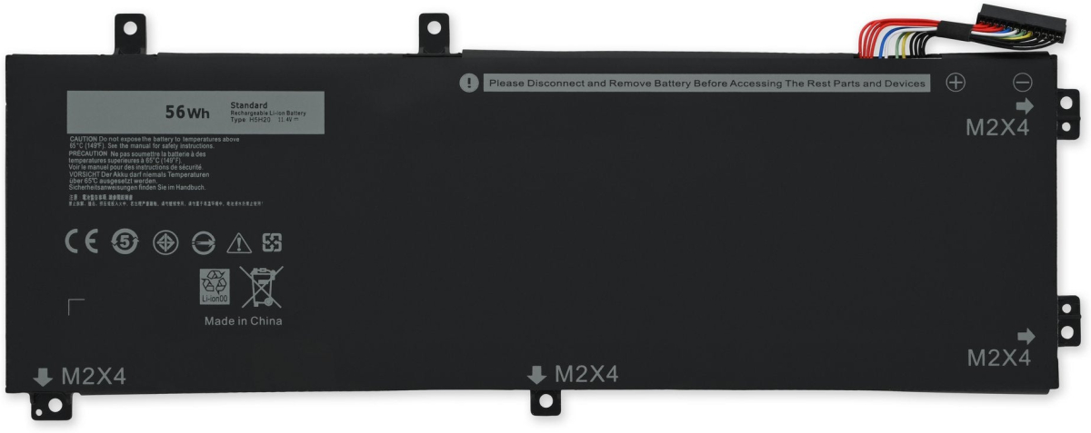 Батерия за лаптоп Dell, 3 клетки, 11.4V, 56Wh, Заместителна ниска цена с бърза доставка - BestPC.BG