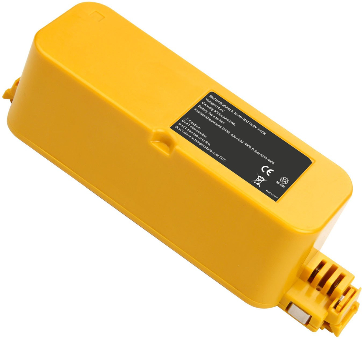 Продукт Батерия за прахосмукачка iRobot, 14.4V, NiMH , 3500mAh, Заместителна ниска цена с бърза доставка - BestPC.BG