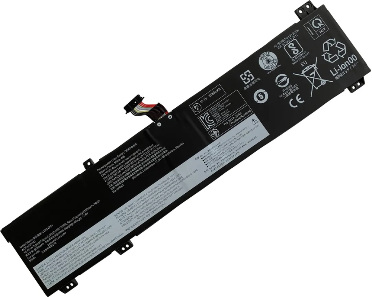 L19C4PC1 батерия за лаптоп Lenovo, 4 клетки, 15.4V, 80Whна ниска цена с бърза доставка - BestPC.BG