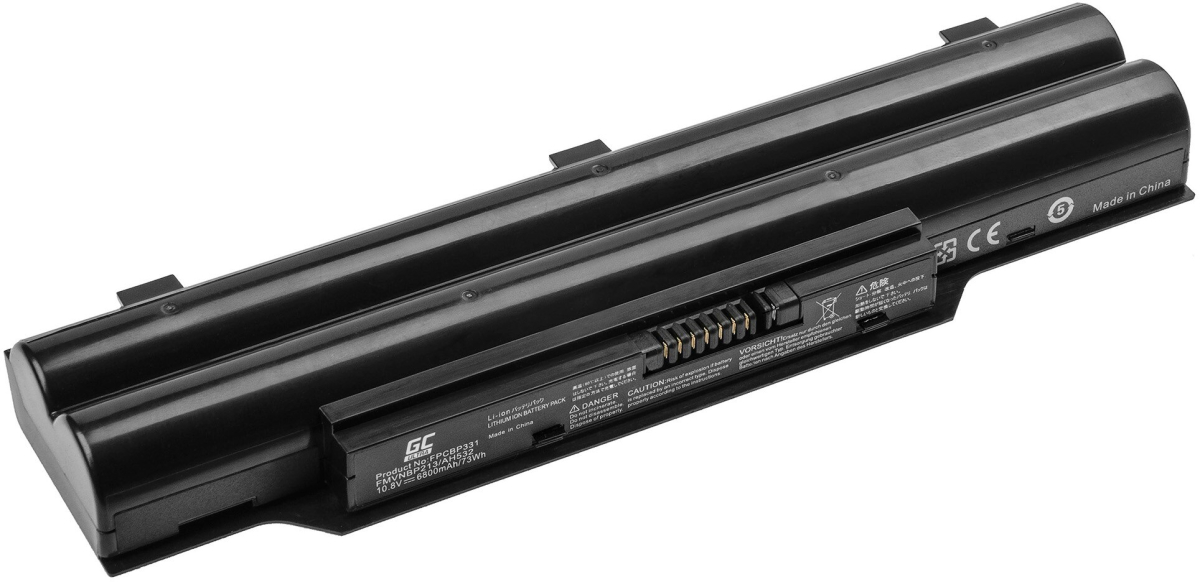 Батерия за лаптоп Fujitsu, 6 клетки, 10.8V, 4400mAh, Заместителна ниска цена с бърза доставка - BestPC.BG