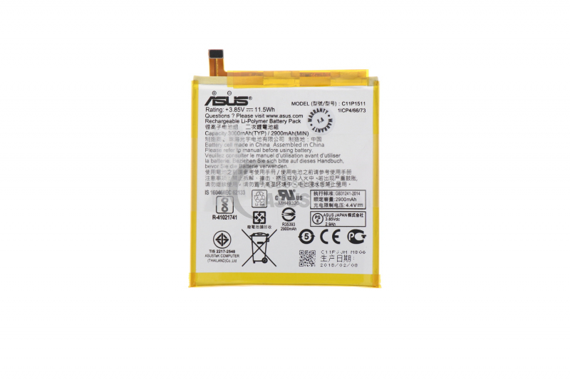 C11P1511 батерия за телефон Asus Zenfone 3 Deluxe ZE552KL, 3.85V, 2900mAhна ниска цена с бърза доставка - BestPC.BG