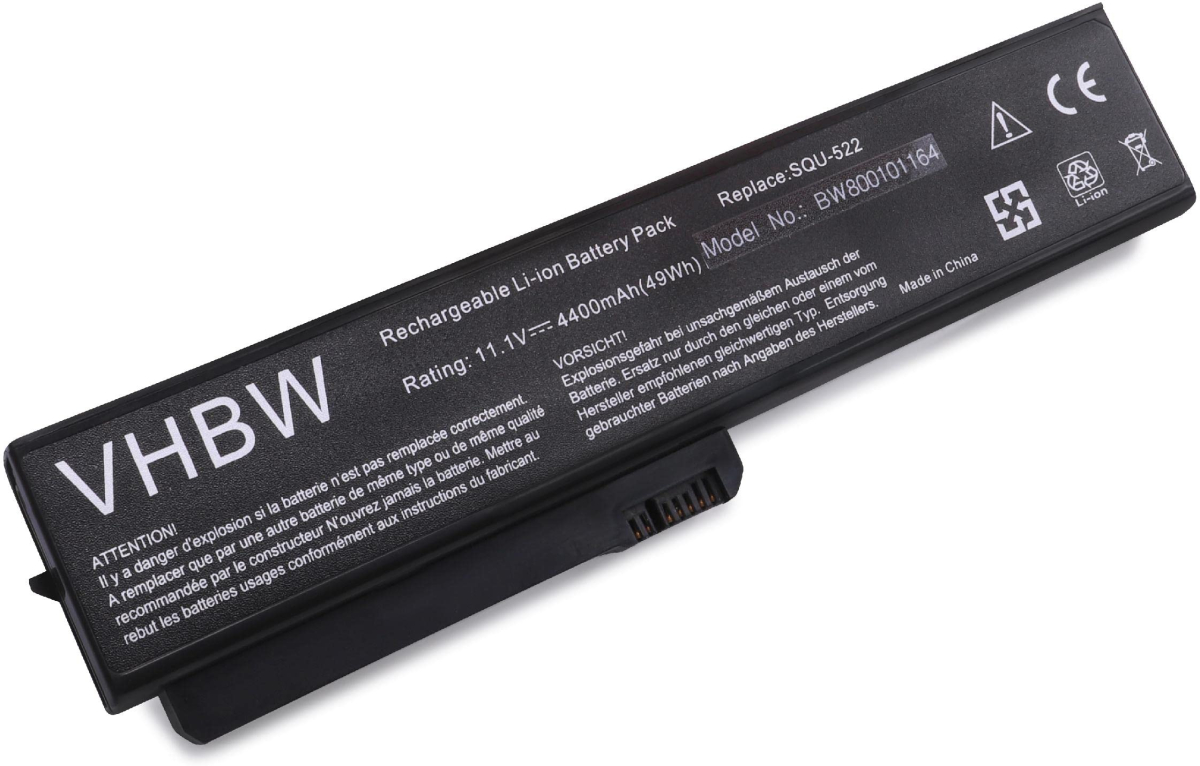 Батерия за лаптоп Fujitsu, 6 клетки, 10.8V, 4400mAh, Заместителна ниска цена с бърза доставка - BestPC.BG