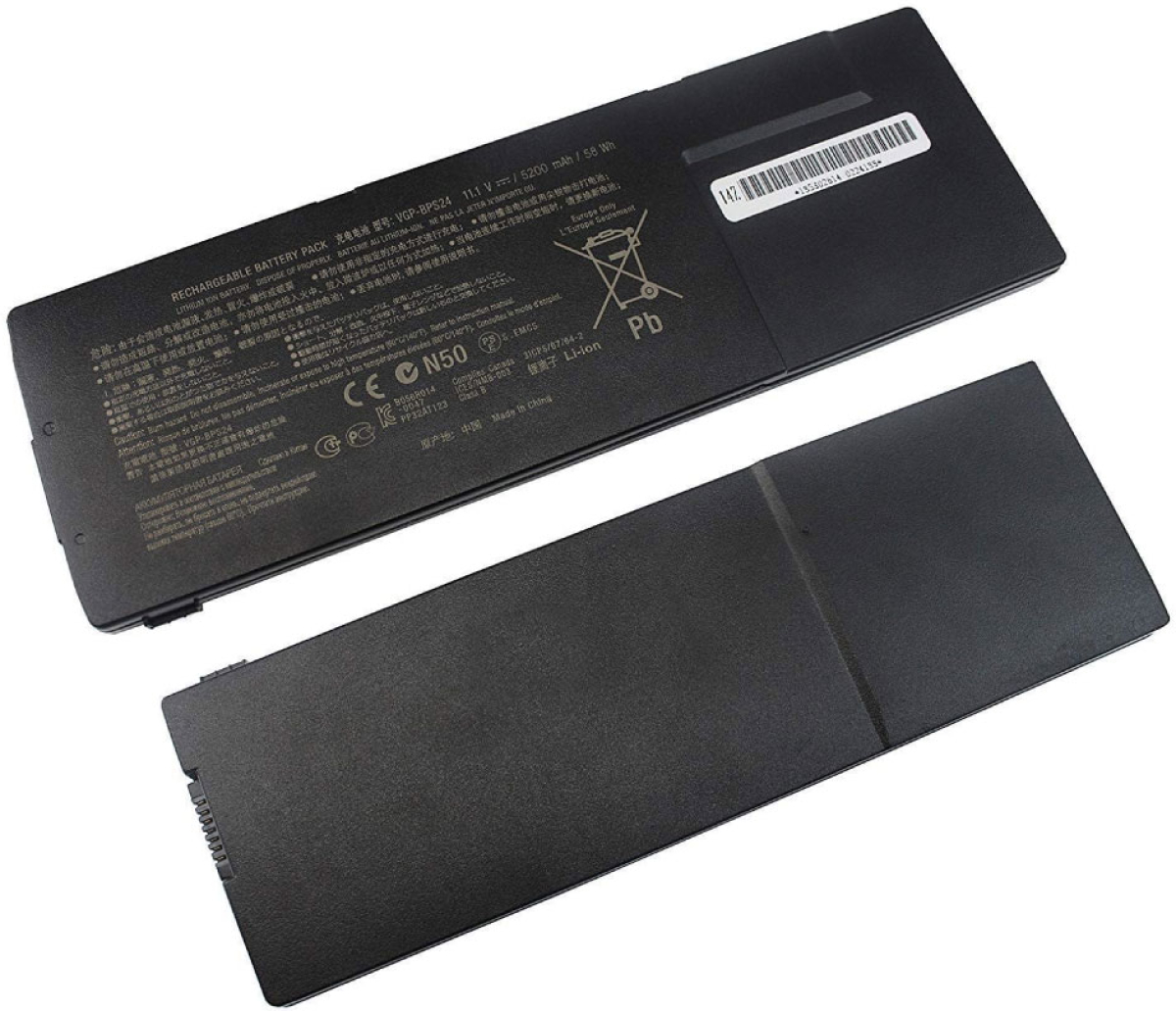 Батерия за лаптоп Sony, 6 клетки, 10.8V, 4400mAh, Заместителна ниска цена с бърза доставка - BestPC.BG