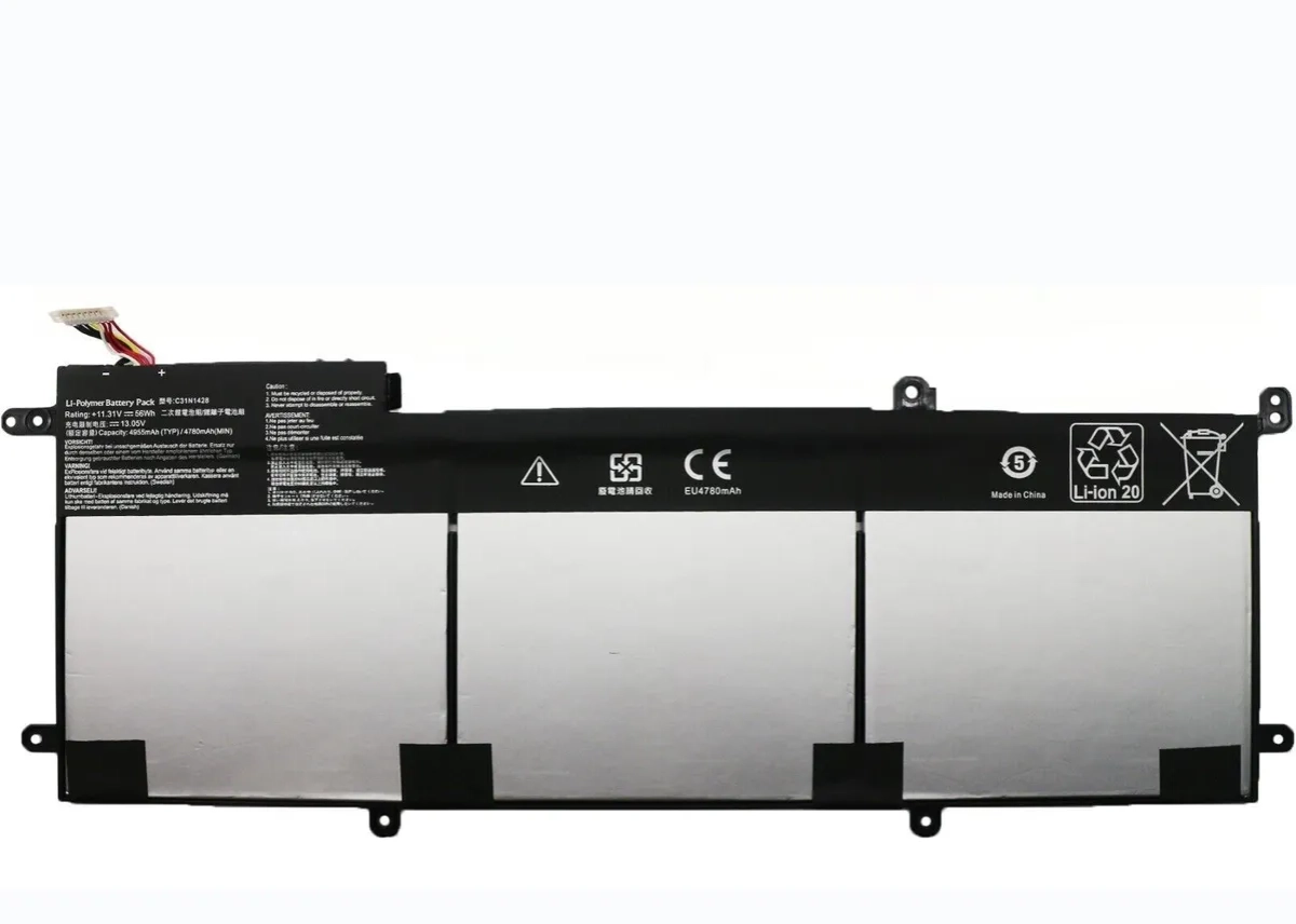 Батерия за лаптоп Asus, 3 клетки, 11.31V, 47Wh, Заместителна ниска цена с бърза доставка - BestPC.BG