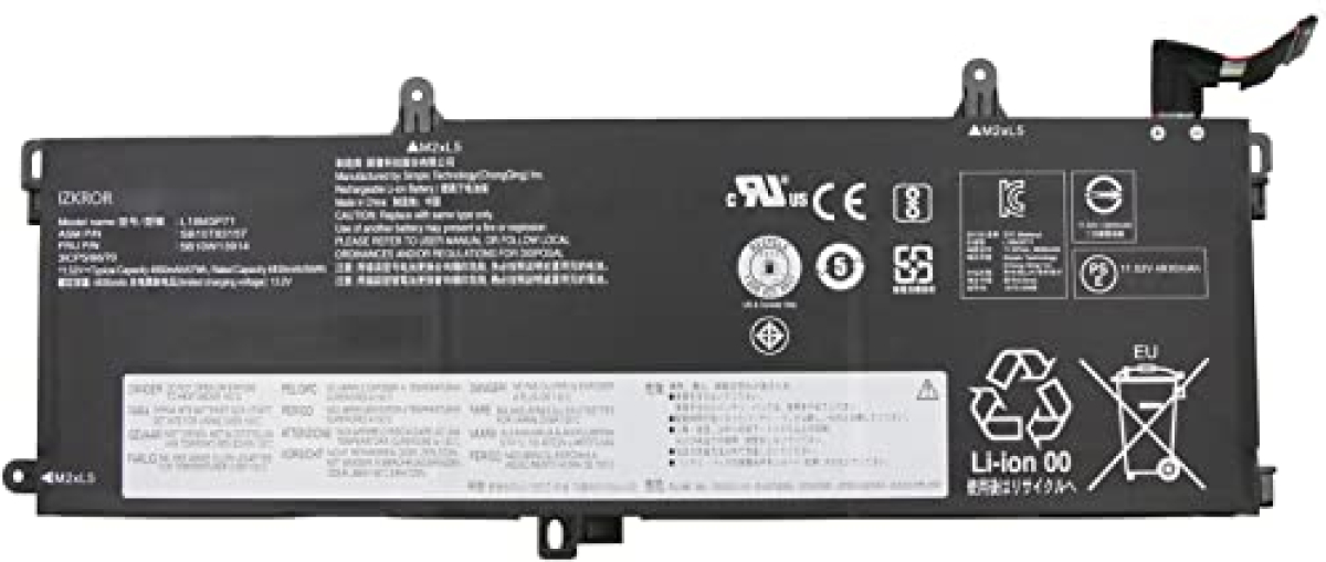 Батерия за лаптоп Lenovo, 3 клетки, 11.55V, 55Wh, Заместителна ниска цена с бърза доставка - BestPC.BG