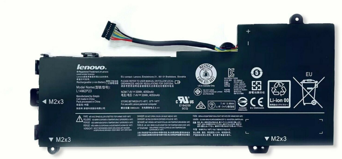 Батерия за лаптоп Lenovo, 4 клетки, 7.6V, 33Wh, Заместителна ниска цена с бърза доставка - BestPC.BG