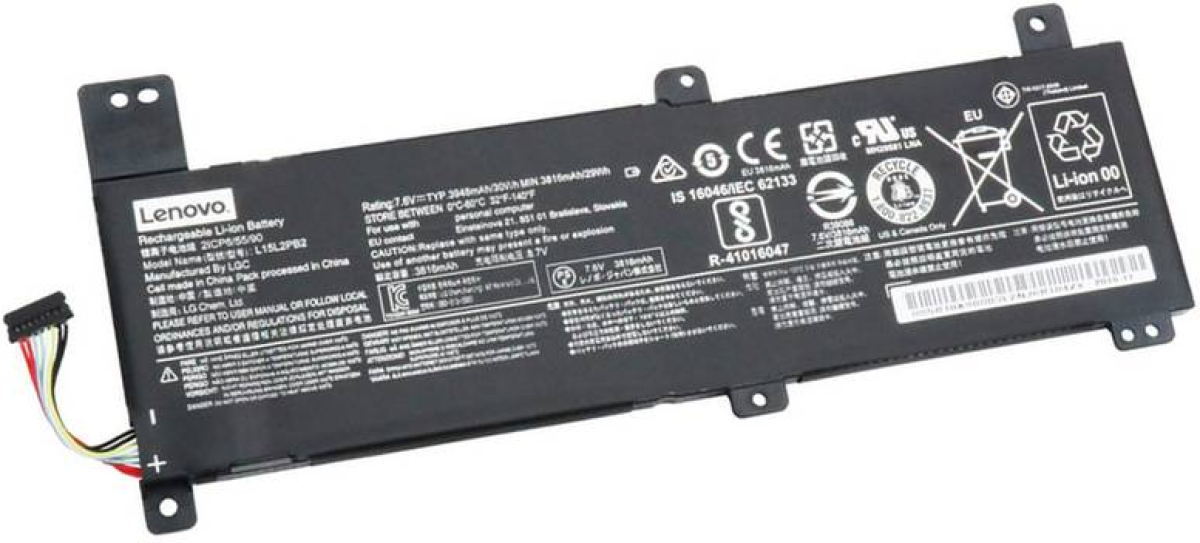 Батерия за лаптоп Lenovo, 2 клетки, 7.6V, 30Wh, Заместителна ниска цена с бърза доставка - BestPC.BG