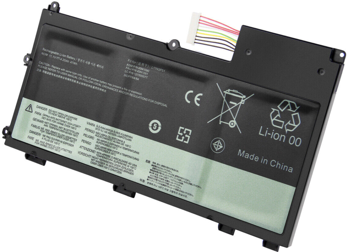 Батерия за лаптоп Lenovo, 6 клетки, 11.1V, 47Wh, Заместителна ниска цена с бърза доставка - BestPC.BG