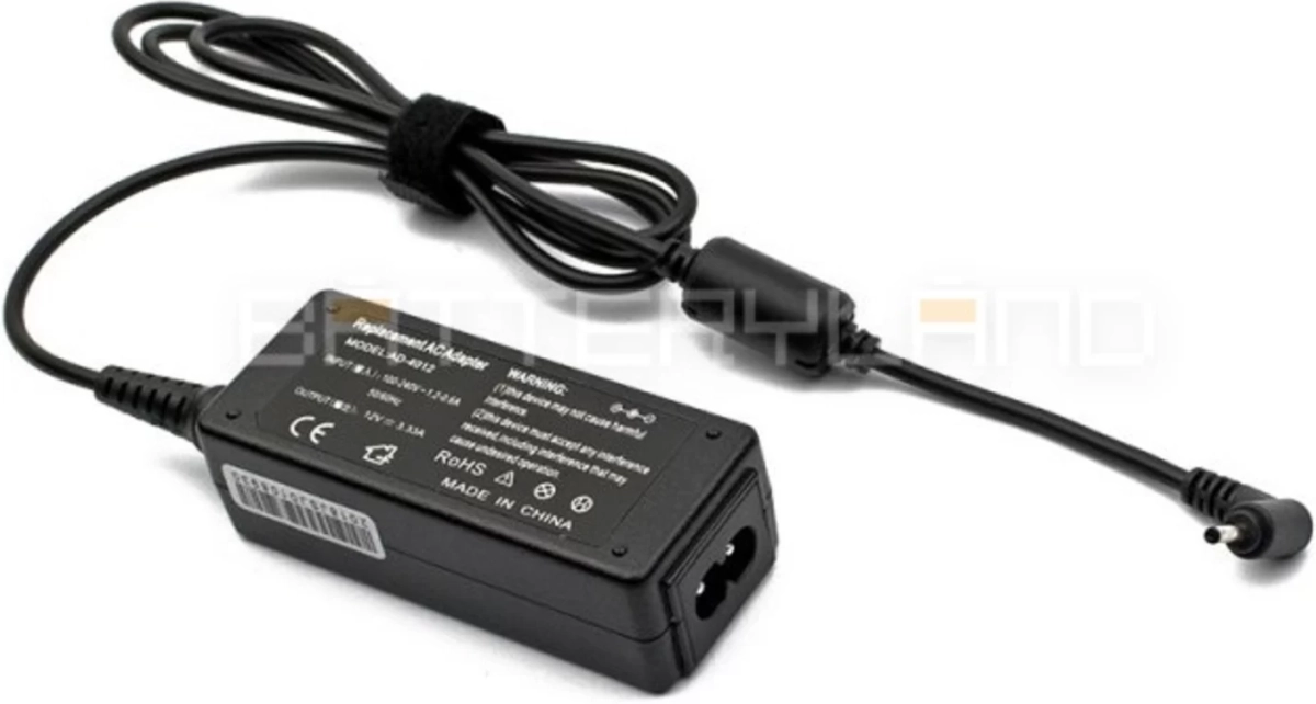 Захранване за лаптоп Samsung, 40W/12V/3.33A, букса - 2.5mm 0.7mmна ниска цена с бърза доставка - BestPC.BG