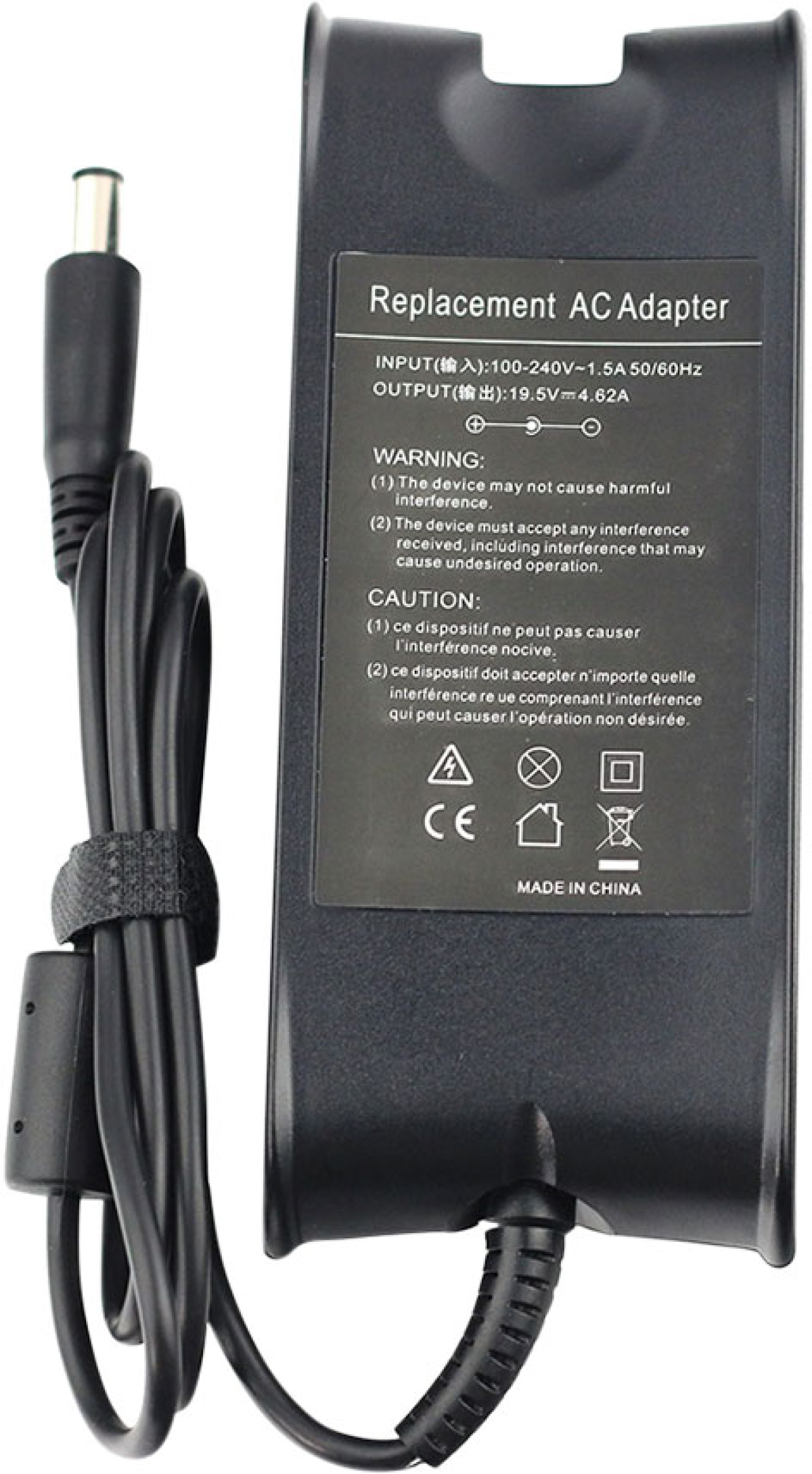 Захранване за лаптоп Dell, 90W, 19.5V, 4.62A, 7.4mm 5.0mm, Оригиналнона ниска цена с бърза доставка - BestPC.BG