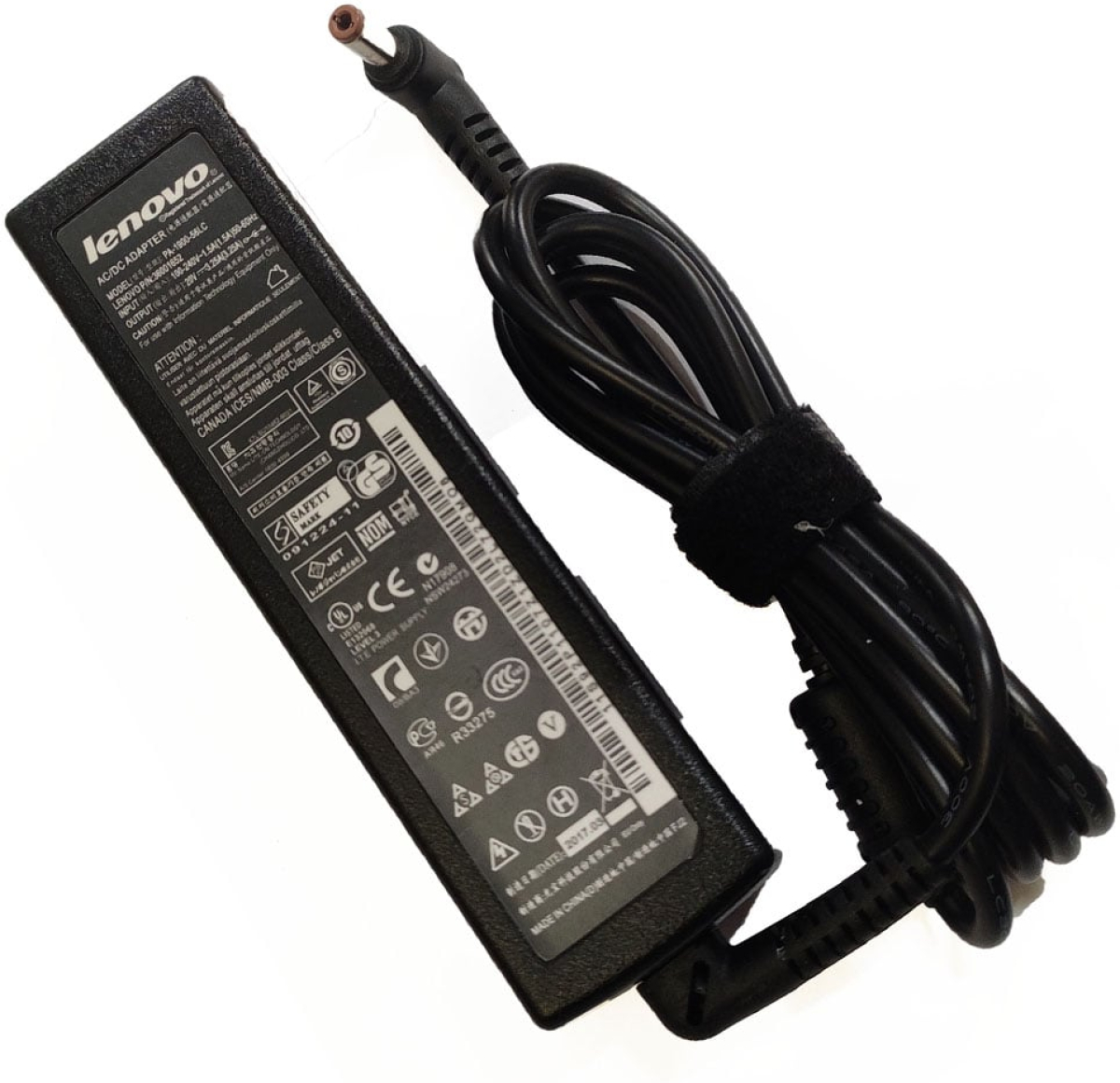 Захранване за лаптоп Lenovo, 65W, 20V, 3.25A, 5.5mm 2.5mm, Оригиналнона ниска цена с бърза доставка - BestPC.BG