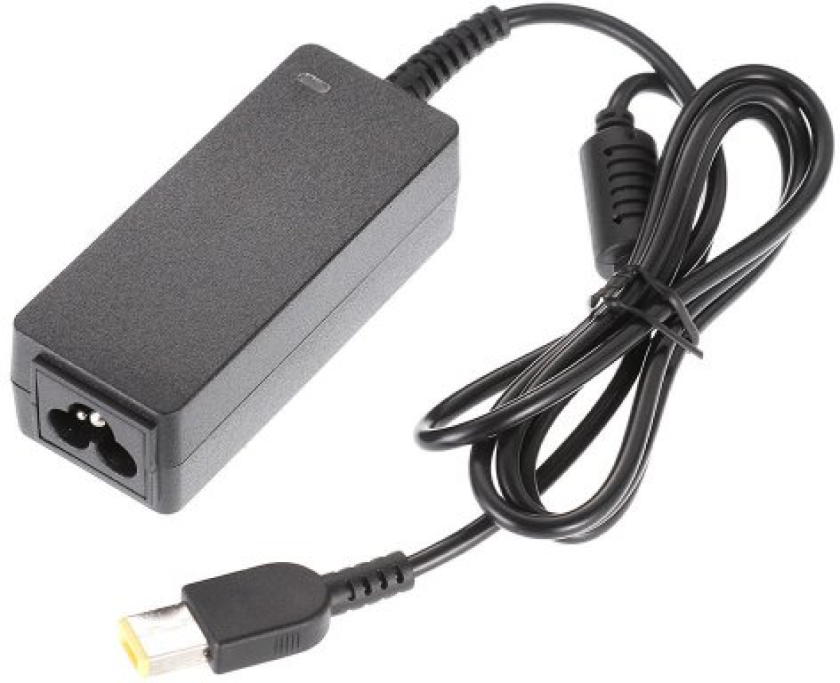 Захранване за лаптоп Lenovo, 45W/20V/2.25A, букса - Правоъгълна буксана ниска цена с бърза доставка - BestPC.BG