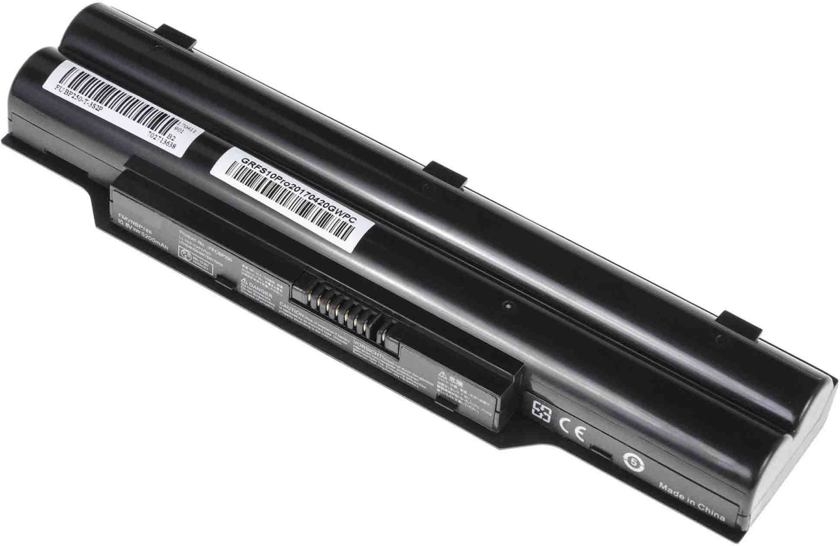 Батерия за лаптоп Fujitsu FPCBP250, 6 клетки, 10.8V, 4400mAh, Заместителна ниска цена с бърза доставка - BestPC.BG