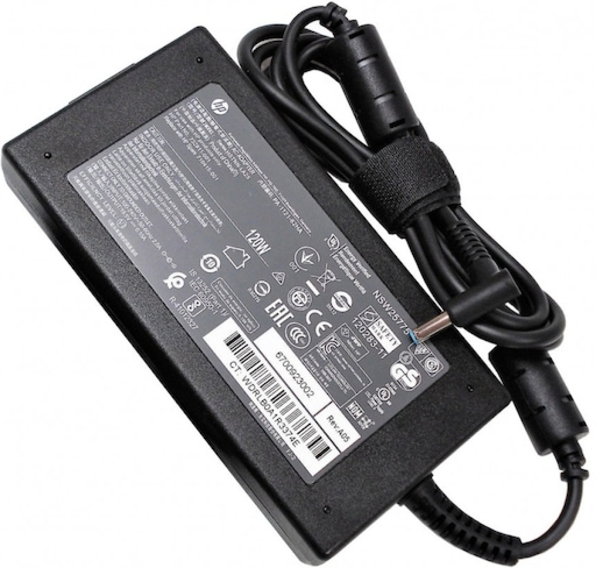 Захранване за лаптоп HP, Toshiba, Asus, 120W/18.5V/6.5A, букса - 5.5mm 2.5mm.на ниска цена с бърза доставка - BestPC.BG