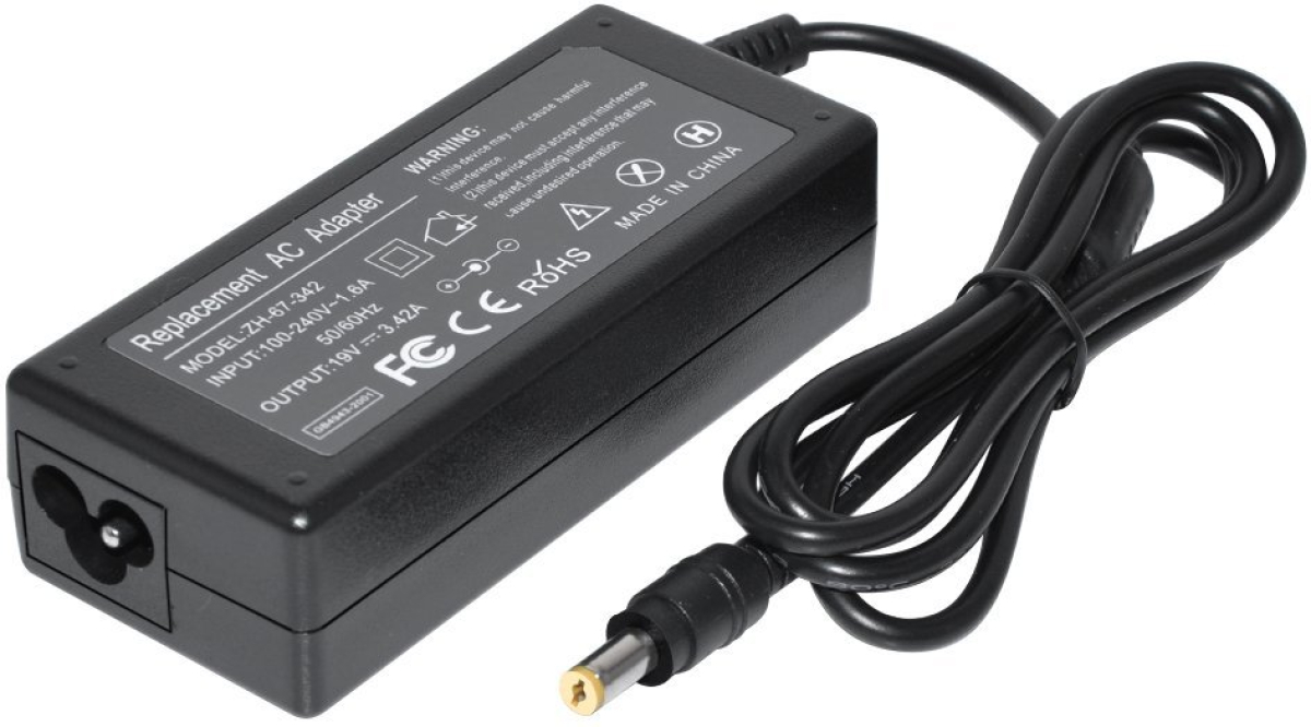 Захранване за лаптоп Acer, 65W/19V/3.42A, букса - 5.5mm 1.7mmна ниска цена с бърза доставка - BestPC.BG
