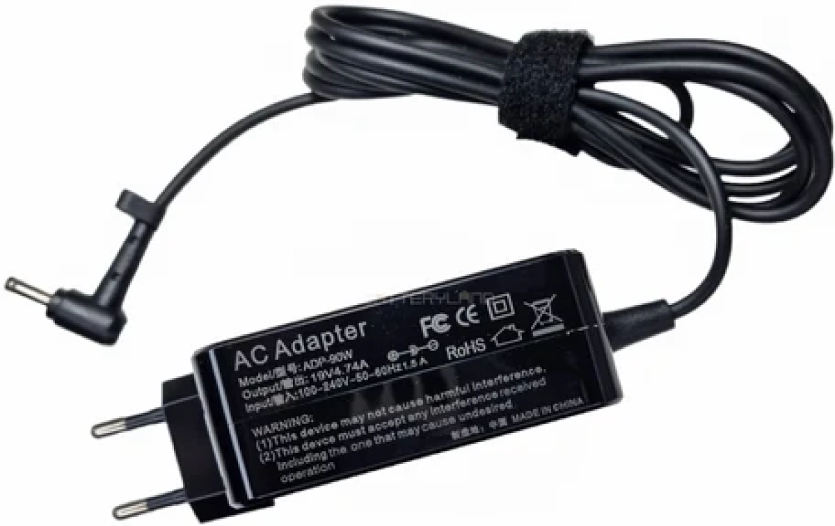 Заряднo за лаптоп Asus, 90W/19V/4.74A, букса - 4.0mm 1.35mmна ниска цена с бърза доставка - BestPC.BG