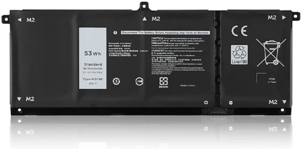 Батерия за лаптоп Dell, 4 клетки, 15V, 53Wh, Оригиналнана ниска цена с бърза доставка - BestPC.BG