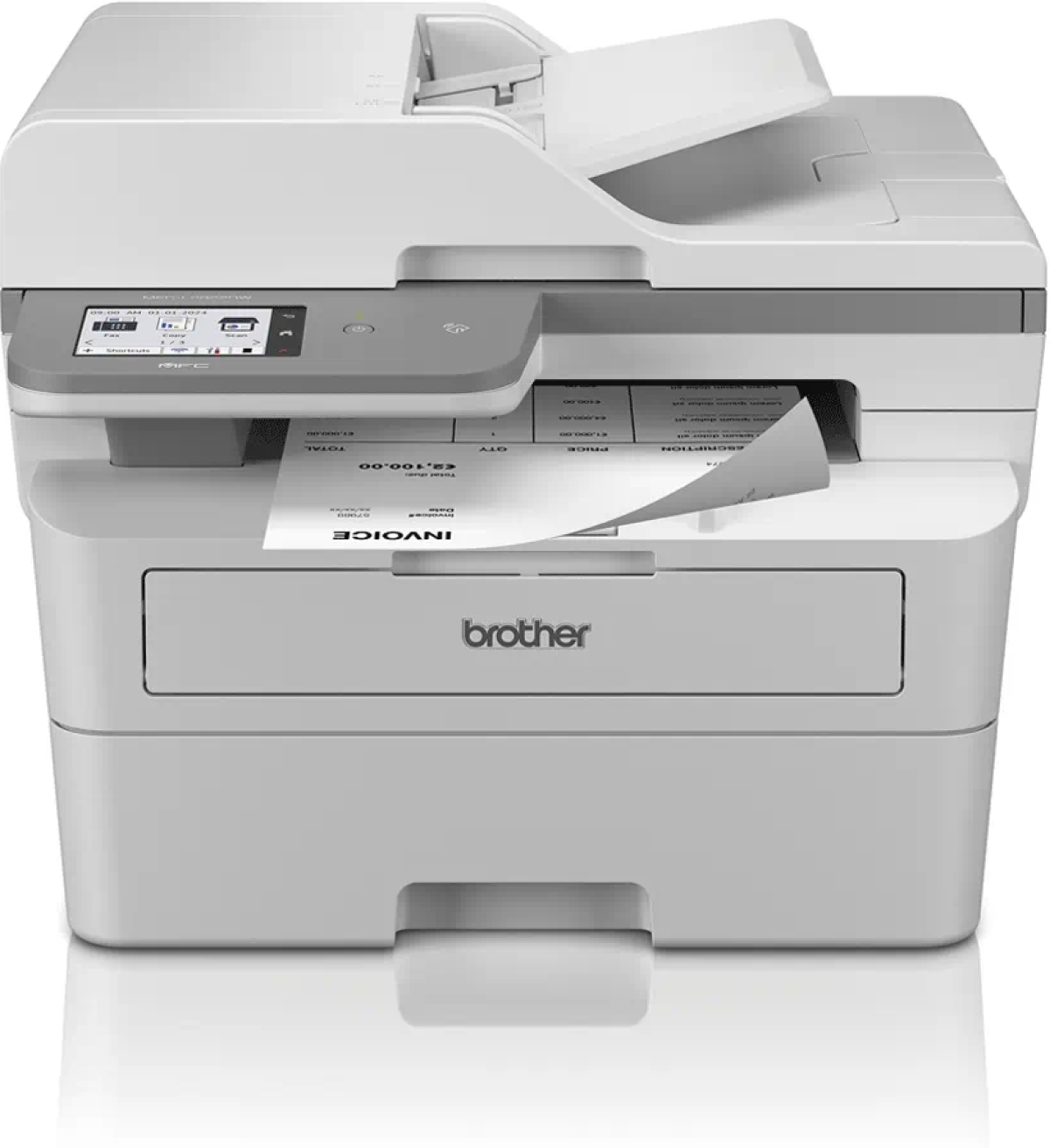 Мултифункционално у-во Brother MFC-L2922DW, моно лазерен, A4, 1200 x 1200 dpi, 34 ppm, Wi-Fi, Faxна ниска цена с бърза доставка - BestPC.BG