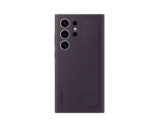 Калъф за смартфон Samsung S24 Ultra Standing Grip Case Dark Violetна ниска цена с бърза доставка - BestPC.BG
