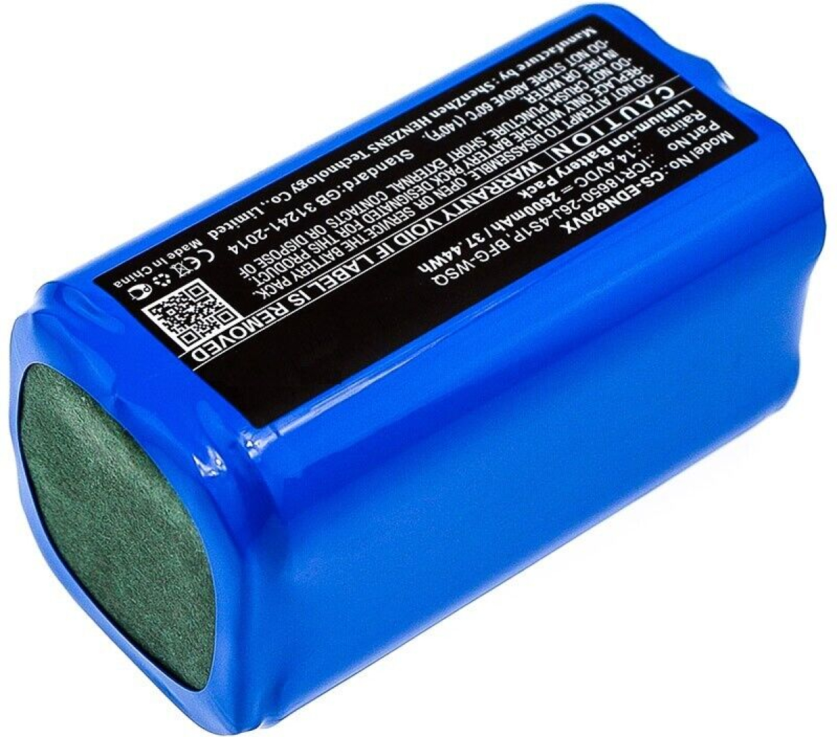 Продукт Батерия за прахосмукачка Eufy, Ecovacs, Polaris, 14.4V, 2600mAh,Заместителна ниска цена с бърза доставка - BestPC.BG