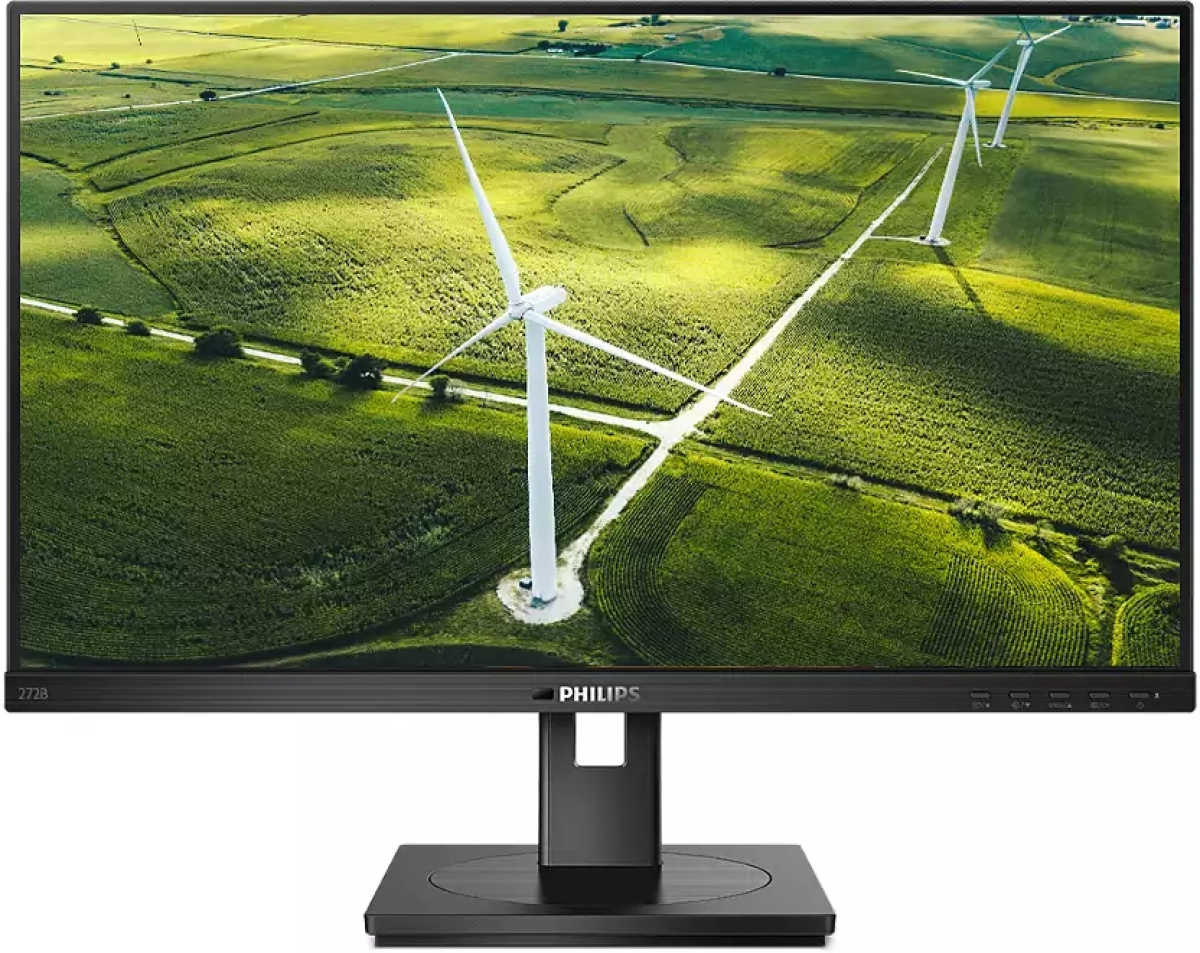 Монитор Philips 272B1G, 27" 1920x1080, 250 nits, 75Hz, DVI, HDMI, DP, USB, VESAна ниска цена с бърза доставка - BestPC.BG