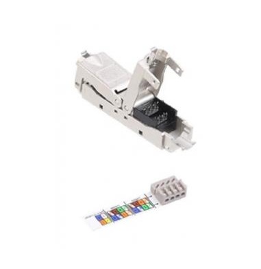 Конектор / букса Съединител, адаптер за свързване на кабели категория 6A, 10-гигабитана ниска цена с бърза доставка - BestPC.BG