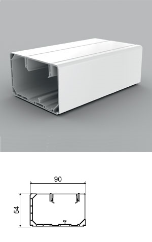 PVC кабелен канал PK 90х55ммна ниска цена с бърза доставка - BestPC.BG