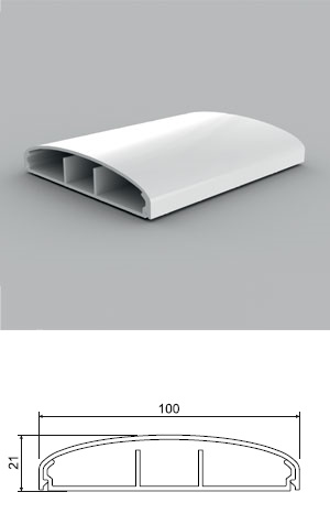 PVC кабелен канал Kopos Kolin LE, 100х20 ммна ниска цена с бърза доставка - BestPC.BG