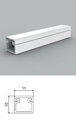 PVC кабелен канал LV 11х10 ммна ниска цена с бърза доставка - BestPC.BG