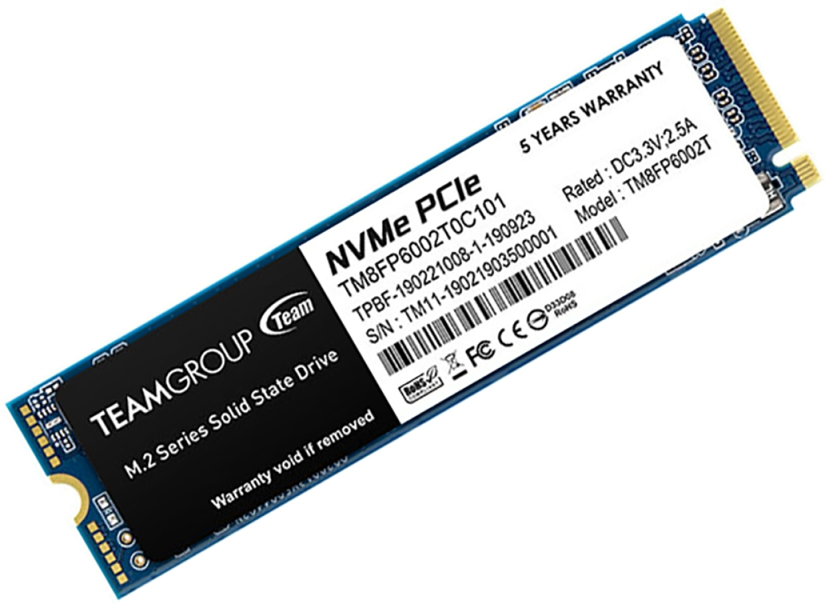 SSD Team Group MP33, 2TB SSD, PCIe Gen3x4 with NVMe, m2 2280на ниска цена с бърза доставка - BestPC.BG
