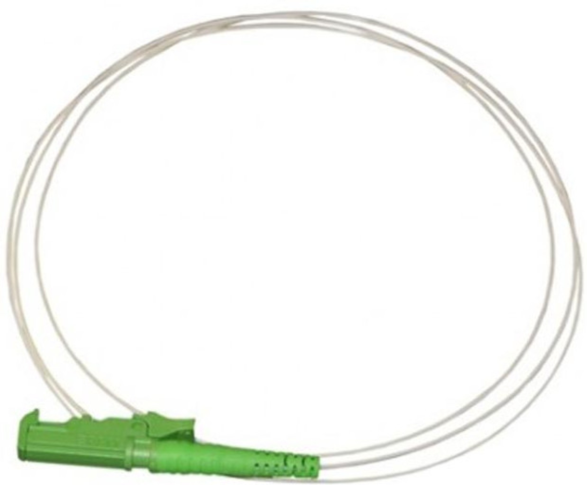 Оптичен пигтейл E2000-APC, сингъл мод OS2, 1 метърна ниска цена с бърза доставка - BestPC.BG