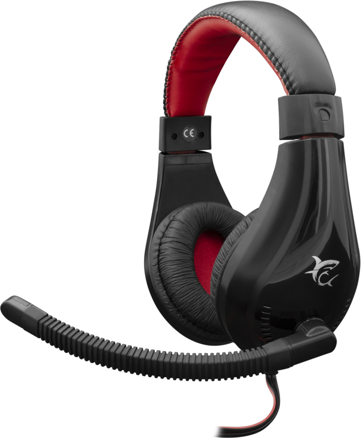 Геймърски White Shark GH-2040 :: Слушалки с микрофон, SERVAL, HEADSET, Черни/Червенина ниска цена с бърза доставка - BestPC.BG