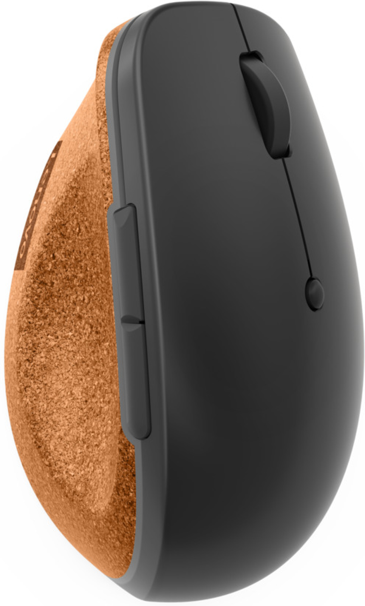 Мишка Lenovo Go Vertical, Безжична, 2400 dpi, LED индикатор, 2.4 GHz, 3 DPI нива, UV, Сивна ниска цена с бърза доставка - BestPC.BG