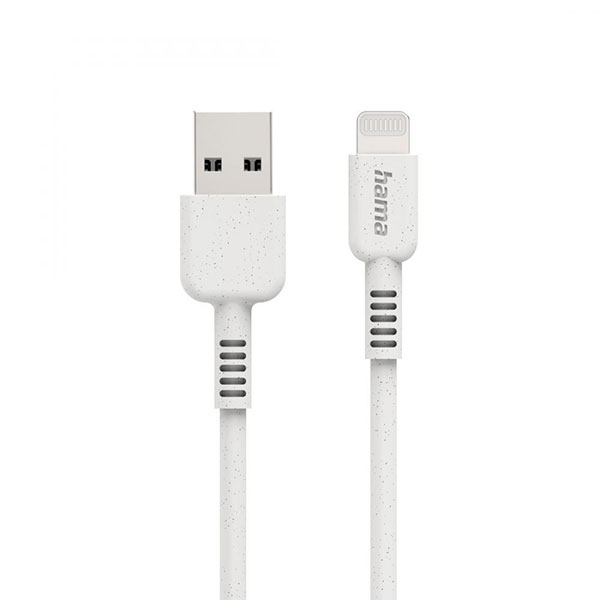 Кабел/адаптер Cable USB2 A-Lightning M-M, 1.0m, HAMA-187283 Ecoна ниска цена с бърза доставка - BestPC.BG