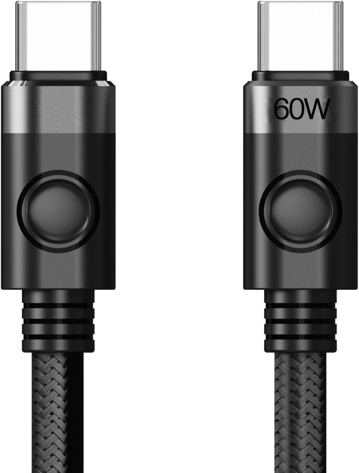 Orico кабел Cable USB C-to-C PD 60W Charging 1.0m Black - CDX-60CC-BKна ниска цена с бърза доставка - BestPC.BG