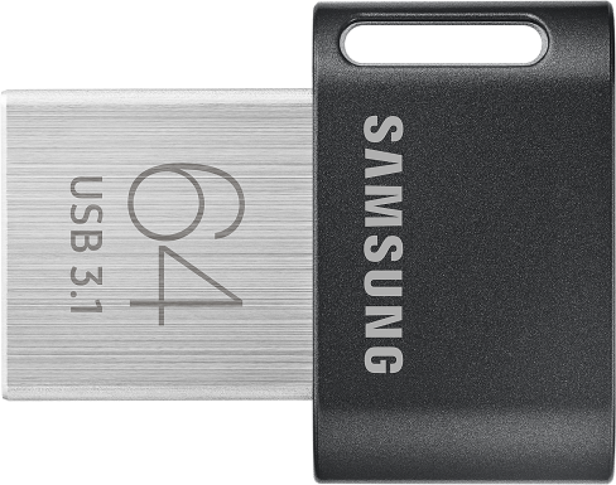 USB памет Samsung FIT Plus, 64GB, USB-A, Чернана ниска цена с бърза доставка - BestPC.BG