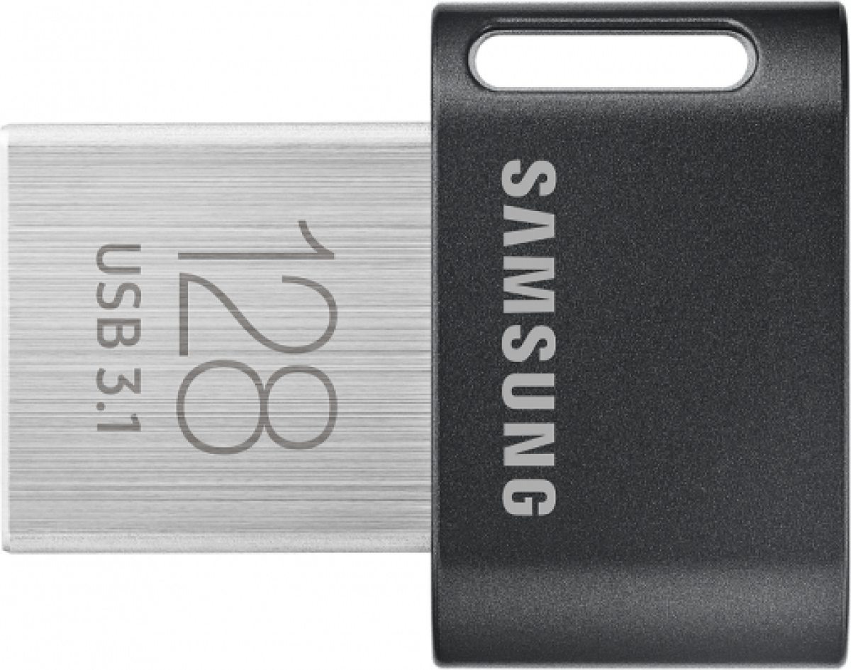 USB памет Samsung FIT Plus, 128GB, USB-A, Чернана ниска цена с бърза доставка - BestPC.BG