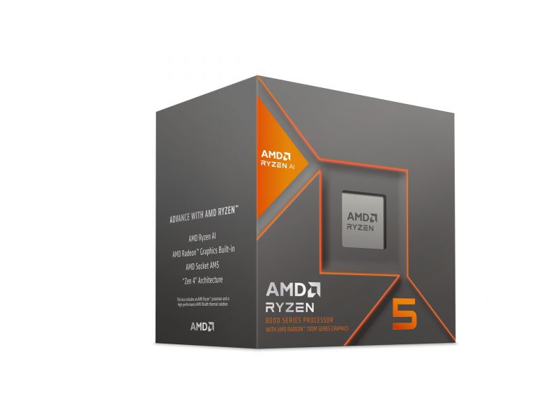 Процесор AMD RYZEN 5 8600G, 4.3GHz (Up to 5.0GHz) 16MB Cache, 65W, AM5, BOXна ниска цена с бърза доставка - BestPC.BG