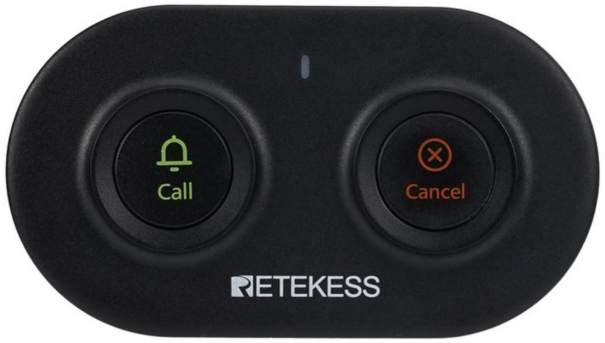 Други RETEKESS TD036 :: Бутон за безжично повикване, RETEKESS, 2 клавишa, водоустойчивна ниска цена с бърза доставка - BestPC.BG