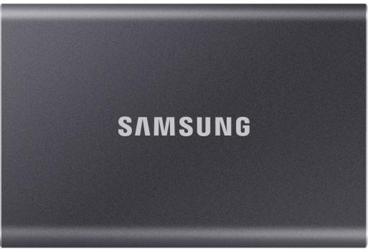 SSD външен Външен SSD Samsung T7 Titan Grey 2000GBна ниска цена с бърза доставка - BestPC.BG
