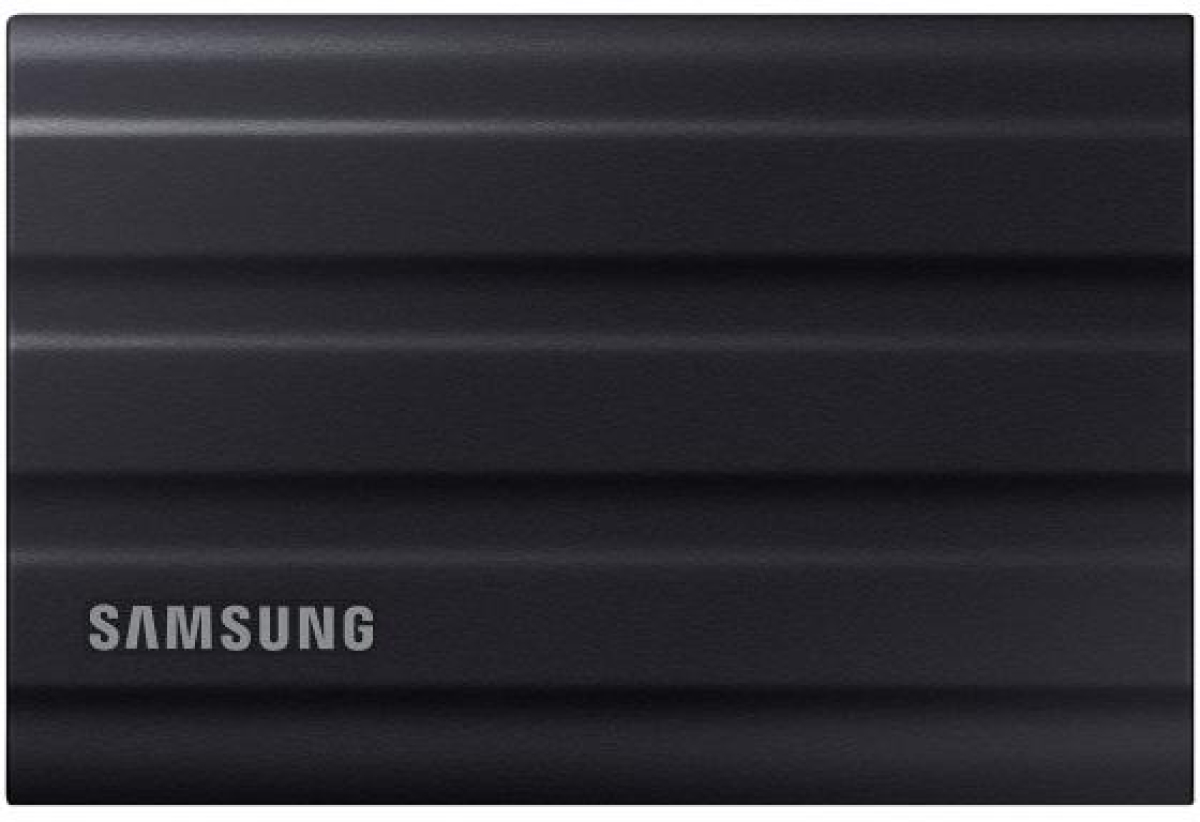 SSD външен Външен SSD Samsung T7 Shield, 1TB USB-C, Черенна ниска цена с бърза доставка - BestPC.BG