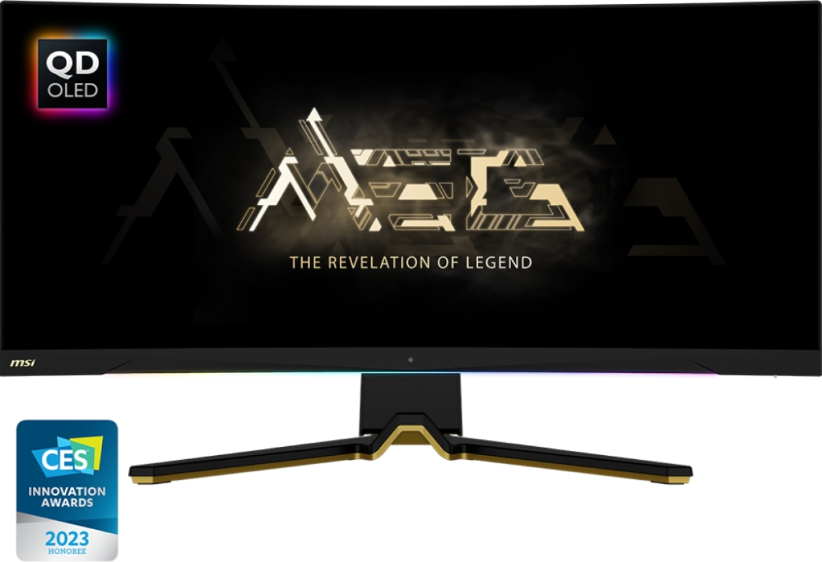 Монитор MSI MEG 342C QD-OLED, 34" 3440x1440, 250 nits, 175Hz, 0.03ms, HDMI, DP, USB-C, VESAна ниска цена с бърза доставка - BestPC.BG