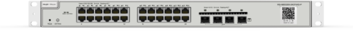 Ruijie RG-NBS3200-24GT4XS-P, 28-портов, L2 PoE комутатор, 802.3af/at, 220Vac, 6Aна ниска цена с бърза доставка - BestPC.BG