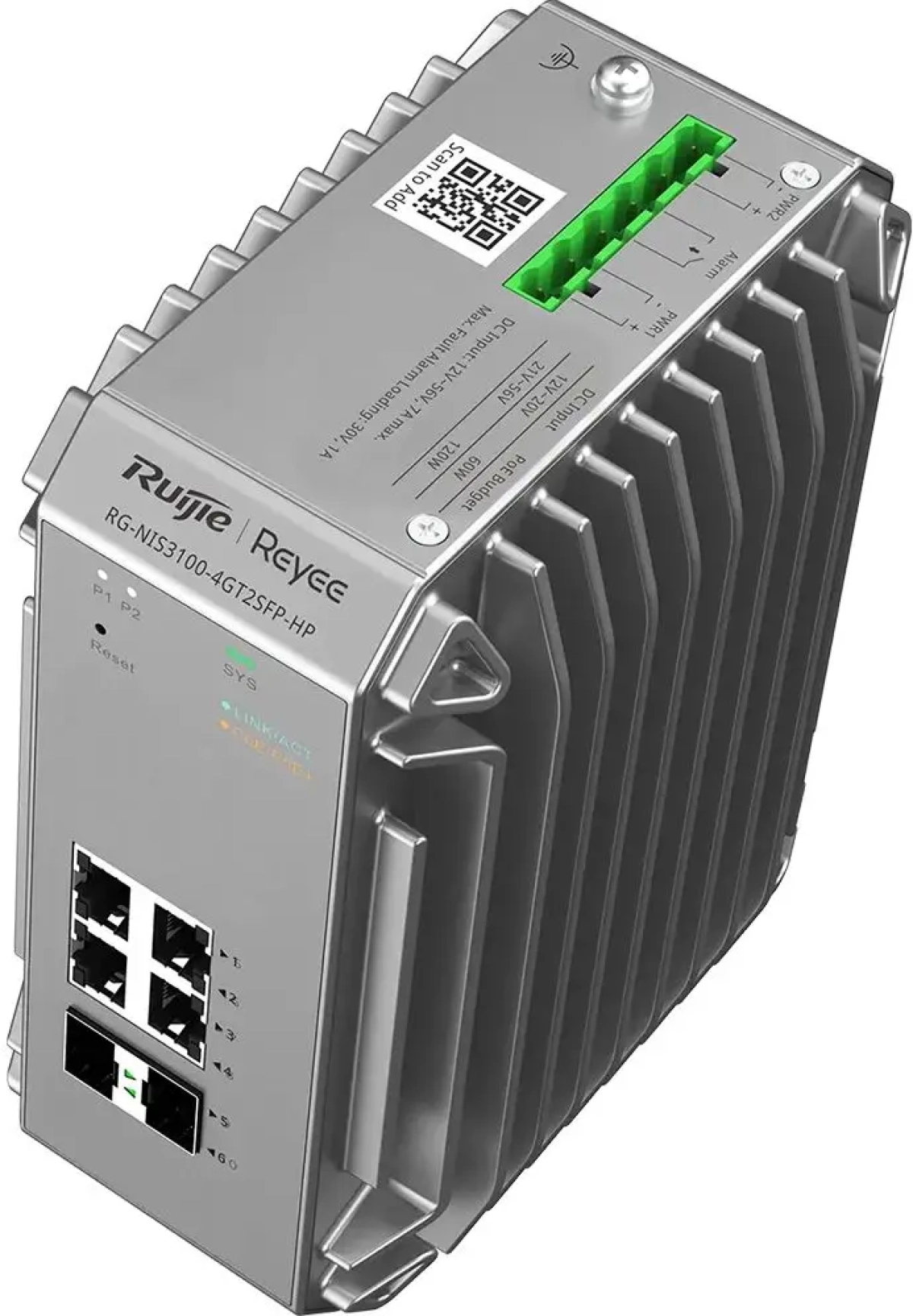 Комутатор/Суич Reyee NIS3100-4GT2SFP-HPна ниска цена с бърза доставка - BestPC.BG