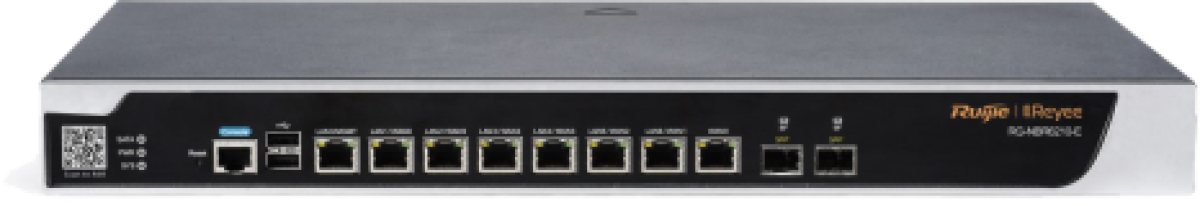 Рутер/Маршрутизатор Ruijie RG-NBR6210-E, 1х 1000Mbps, 2x 1Gbps SFP, 1U, SNMP, 2.5 Gbps, 220Vac, 25Wна ниска цена с бърза доставка - BestPC.BG