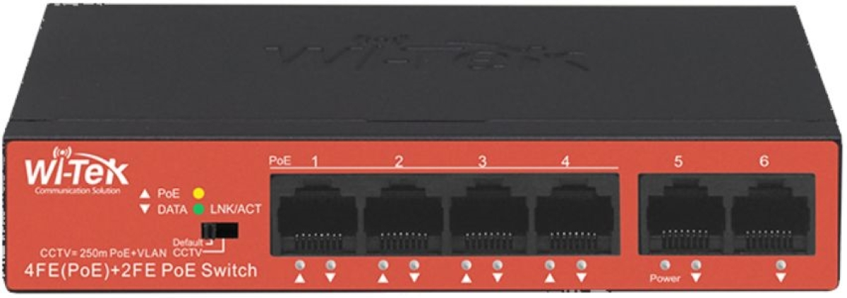 Комутатор/Суич Wi-Tek WI-PS205 V4на ниска цена с бърза доставка - BestPC.BG